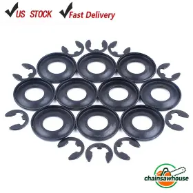503272101 Haishine 712804502955 10x Clutch Washer E-clip Fit Husqvarna 576 575 570 385 372 371 365 New