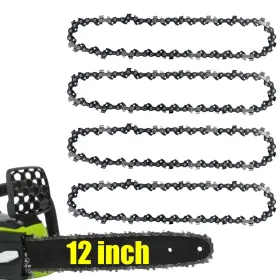 Ce918 Haokixin 4pcs 12 Inch Chainsaw Chain 3/8 Lp Pitch .050 Gauge 45 Drive Links S45 Cha
