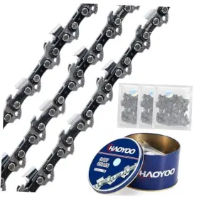 55dl-german Haoyoo 3/8lp 16 Inch Chainsaw Chain 3/8 Lp Pitch .043 Steel 3pcs