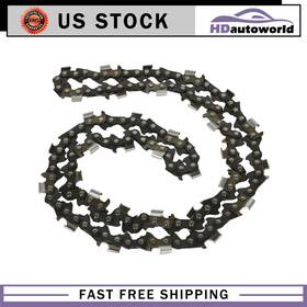 Hdautoworld H0517741162ld Full Chisel Chainsaw Chain 20 Inch .050 3/8 Lp 70dl For Poulan Echo Cs 550 590
