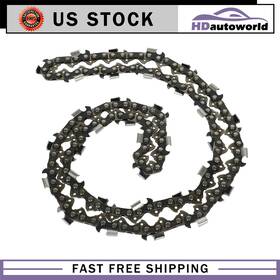 Hdautoworld H0517743554ld 28 Inch Chainsaw Chain Blade 3/8 .050 Gauge 93dl For Echo Husqvarna Full Chisel