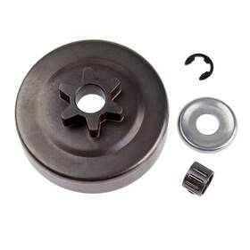 Hicello Hi070050052151rk Clutch Drum Sprocket Kit 3/8 Inch 6t Washer E-clip Compatible With Stihl