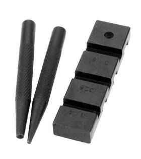 Hicello Sz070050053448rk 3pcs Pocket Chainsaw Breaker Repairing Mending Tool Set Rivets And Link Removal