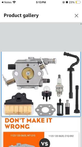 Hipa 4316506774 Ms250 Carburetor For Stihl Ms 250 Ms210 210 Ms230 025 021 023 Chainsa