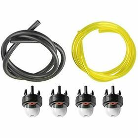 Hipa 4332693395 4 Primer Bulbs Fuel Line For Echo Chainsaw Cs300 Cs301 Cs340 Cs450 Srm400u