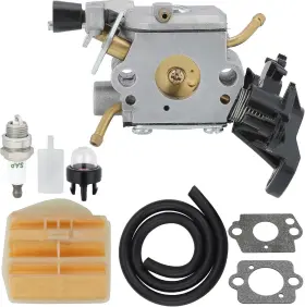C1m-el37b Hipa 506450401 Carburetor W Maintenance Kit Husqvarna 445 445e 450 450e Gas Saw