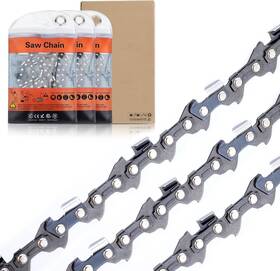 Hipa D-043-44dl R44 12 Inch Chainsaw Chain 3/8 Lp Pitch 043 Gauge 44dl For Sthil Ms170 3 Pack