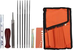 Hipa Ga2822 12 Pack Chainsaw File Sharpener Kit 5/32 Inch 3/16 7/32 1/8 1
