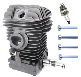 Hippotech 414799570774 Engine Motor Cylinder Piston Crankshaft For Stihl Chainsaw 023 025 Ms230 Ms250