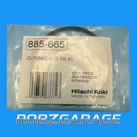 Hitachi 885665 Original Part # 885-665 O-ring I.d. 59.6 Nt65m2 B72