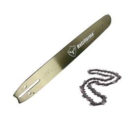 Holzfforma 784956038354 20inch Guide Bar And Saw Chain Combo 3/8ftft Pitch .058ftft Gague 72dl Compatible W