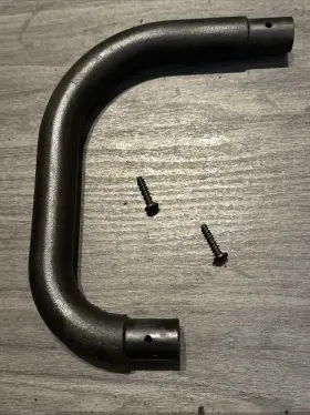 104708c Homelite Little Red Xl Saw Used Oem Front Handle Handlebar With Screws. No.0020