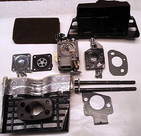 Homelite 310503001 Genuine Ut10560 Chainsaw Complete Carb/air/fuel Intake Assy Rebuilt