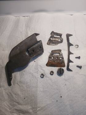 Homelite 55512-1 Zip Chainsaw Oem Parts Lot Dogs Bar Plates Clutch Cover Oil Cap