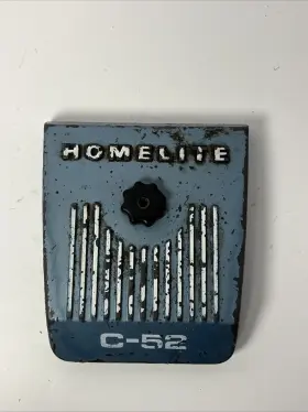 59230-1 Homelite C-52 Chainsaw Vintage Parts Air Filter Cover