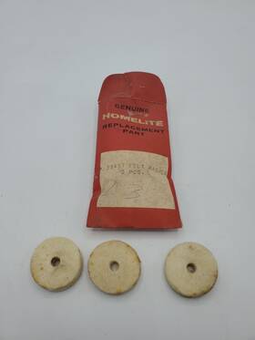 Homelite 59457 Lot Of 3 Oem Felt Washers New Old Stock
