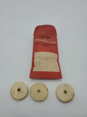 59457 Homelite Lot Of 3 Oem Felt Washers New Old Stock