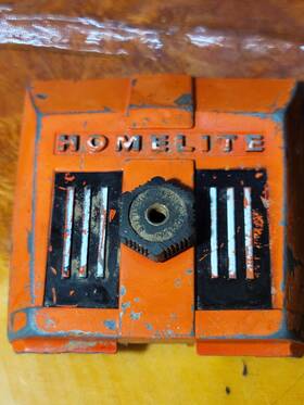 Homelite 63183 Vintage Xl-103 Air Filter Cover Housing 63183-a Oem - Used Dirty/worn