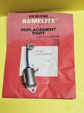 Homelite 64086 Condenser For Vi123 Xl123 Xl122 Xl101 Xl102 Xl103 Xl113