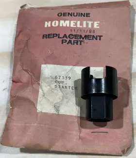 1130g Homelite 67139 Genuine Chainsaw Starter Cup Super 1050 1130 New Old Stock