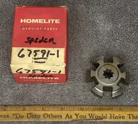 67591-1 Homelite Spider Clutch New Old Stock Genuine Oem Replacement Part Htf