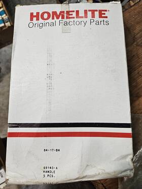 Homelite 69140-a New Old Stock Handles Part # 69140-a. There Are 5 In Box