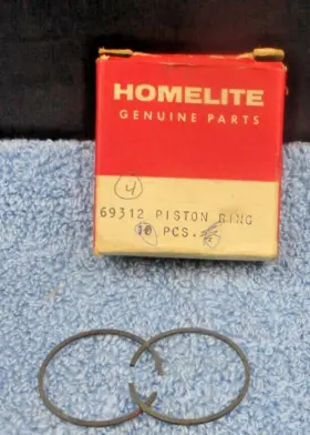 69312 Homelite Piston Rings Genuine Oem Brand New Nos Antique