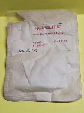 Xel-14 Homelite 93004 Sprocket Xel12 Xel14 Xel-12 Electric Xel Model