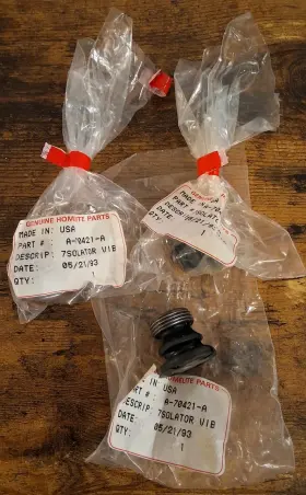 A-70421-a Homelite Lot Of 3 Vibration Isolators