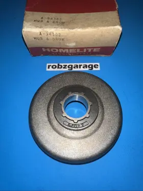 A-94302 Homelite Hub And Drum With 3/8 Inch 7t Rim Sprocket Fits 360 410 Chainsaws -b5