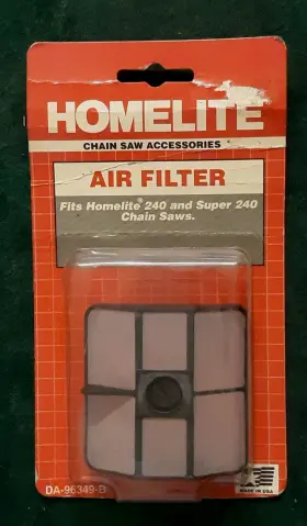 Da-96349-b Homelite A-96349 Oem Air Filter - Fits 240 Super Nos
