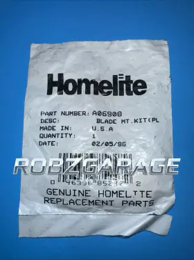 Plt3-tbo Homelite A06908 New Oem A-06908 Blade Mounting Kit B29