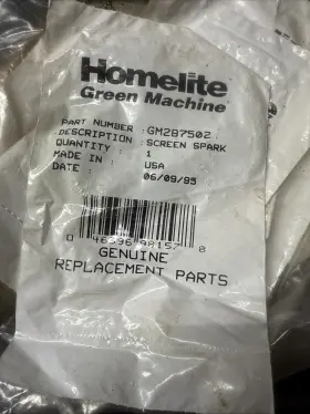 Gm287502 Homelite Pn Screen Spark Made In The Usa Genuine Replacement Part Oem