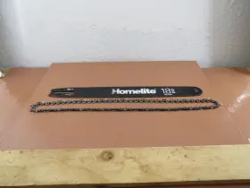 Pa01225 Homelite Timberman 45 Chainsaw Oem 18 Inch Bar And Chain .325 .050 72dl