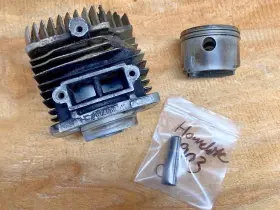63012-2 Homelite Textron 67458 Oem Chainsaw Xl700 900 903 925 955 82cc Cylinder And Piston Kit