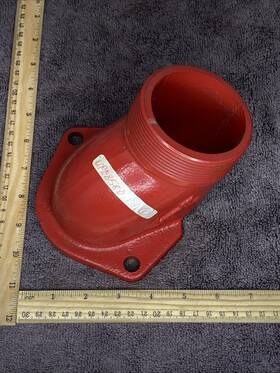 Homelite Up-08580 Fitting Suction Svc New Old Stock Genuine Oem Replacement Red