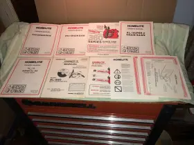 Xl-98c Homelite Vintage 300 250 360 Xl Super Manuals Dealer Repair Books Catalog