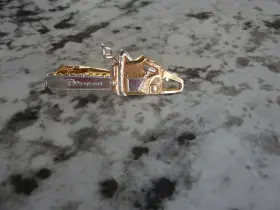 501819602 Husqvarma Rare Husqvarna Tie Clip 51/55 Saw Great Condition