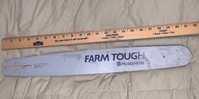 Husqvarna 107798 Farm Tough 18 Inch Chainsaw Bar Oem .058 3/8 68dl