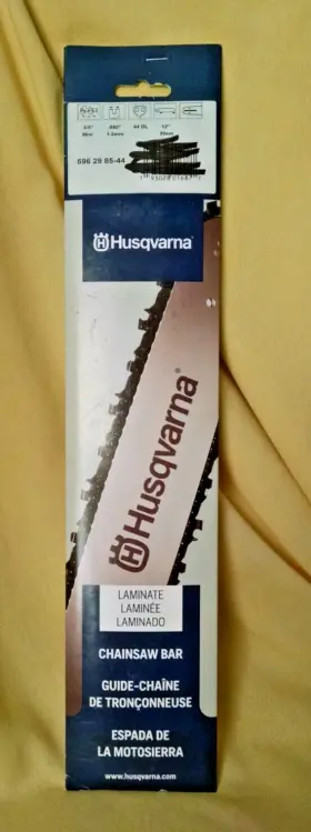 Husqvarna 193028016877 Laminate Chainsaw Bar 596 29 85-44 New 2018 3/8 Mini 12 Inch 44 Dl .050