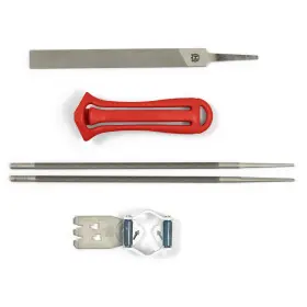 Husqvarna 193028224425 X-cut Chainsaw File Kit For 3/8 Inch Pitch Chains Sharpening K