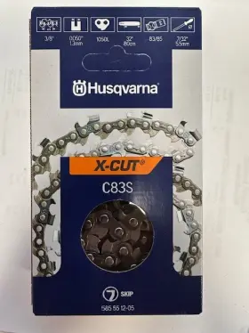 105dl Husqvarna 193028437092 Part# 585 55 12-05 C83s Chainsaw Chain X-cut 32 Inch 3/8 .050