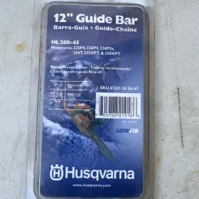280-45 Husqvarna Chainsaw Hl 12 Inch Guide Bar Pitch 3/8 Gauge .050