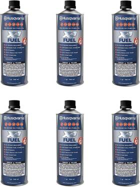 Husqvarna 445030761768 584309701 Xp Pre-mixed 2-stroke Fuel And Engine Oil Quart 6 Pack