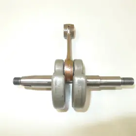 501528402 Husqvarna Oem Crankshaft Fine Threads Separate Key 272 268 266 61 #501528402
