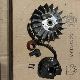5018321 Husqvarna 77l Flywheel And Magneto / Coil. This Did Produce A Blue Spark. Hu62