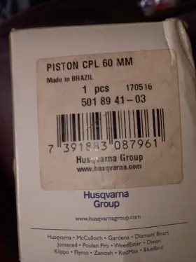 501894103 Husqvarna Genuine Piston Kit Oem Original Equipment Manufacturer Part