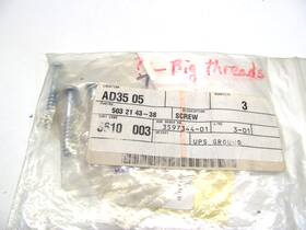Husqvarna 503214338 3 Pack Chainsaw Screw For 55 Rancher 50 51