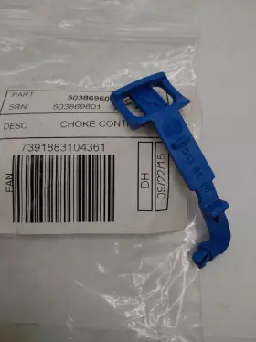 503869601 Husqvarna Choke Control Lever For 340 345 346 350 351 353 Chainsaw Oem