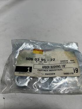 Husqvarna 506039522 Genuine 7/8 Inch 22.2mm Blade Bushing Fits 268 272 371 375 3120